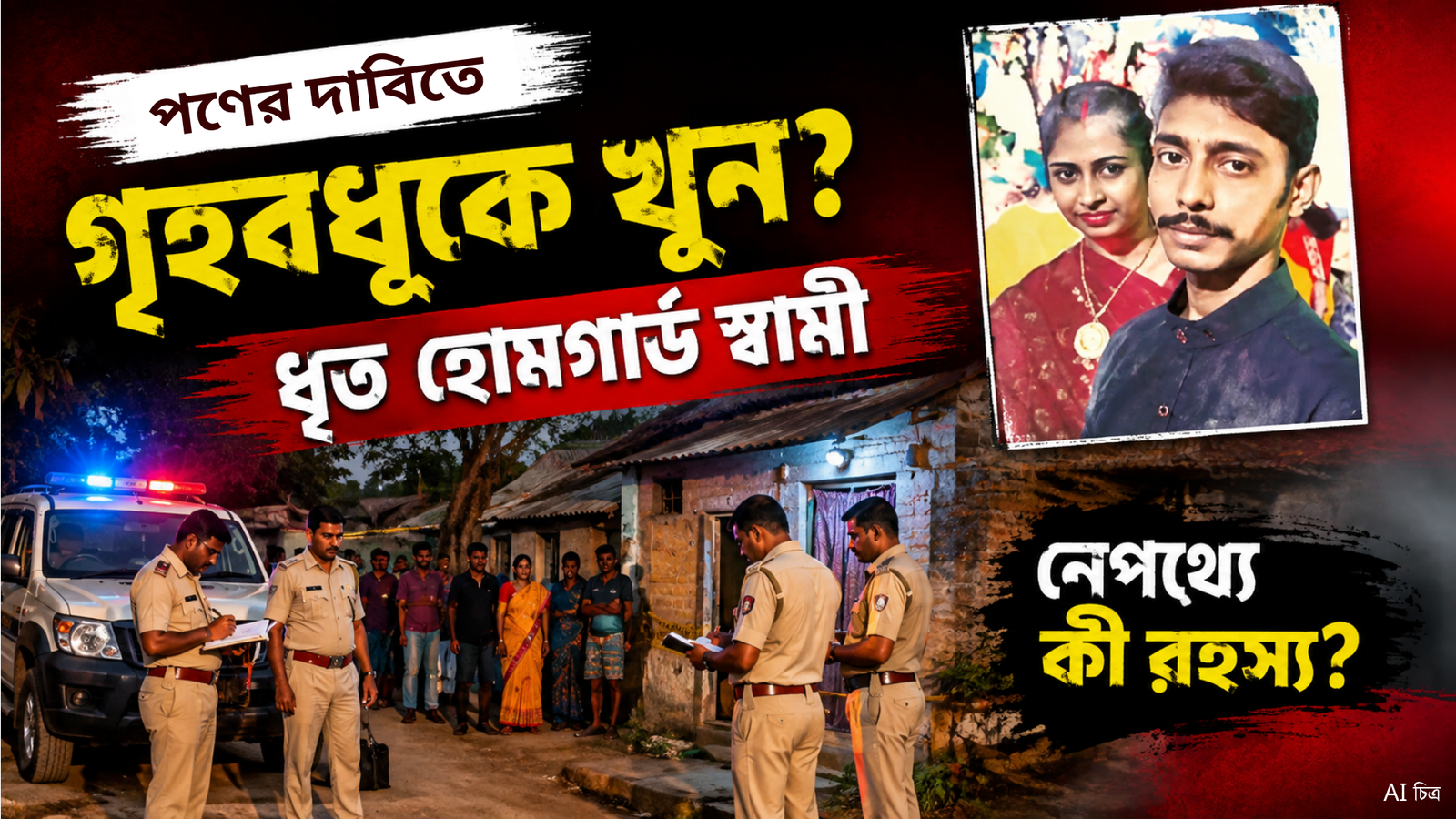 পণের দাবিতে